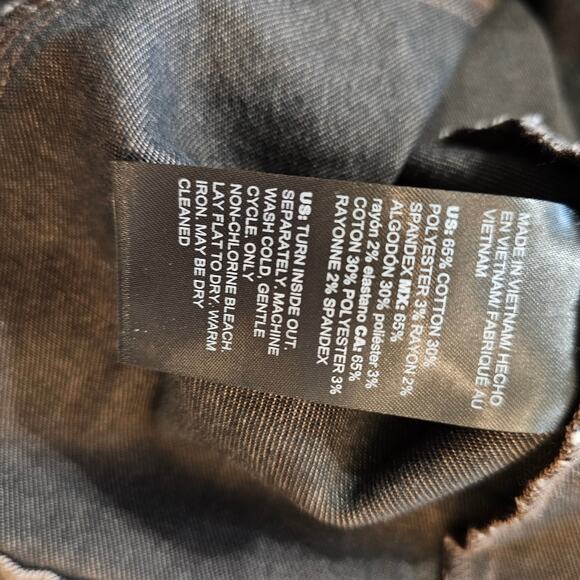 White House Black Market Chocolate Zebra Animal Print Belted A-Line Dress 12 NWT - Picture 9 of 9